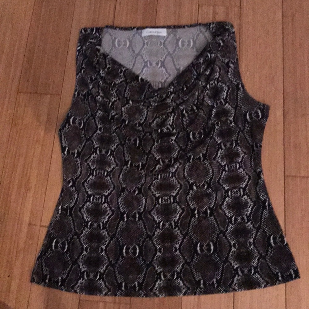 Calvin Klein snake print top